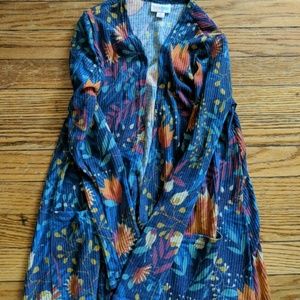 Lularoe Xs Floral Sarah duster